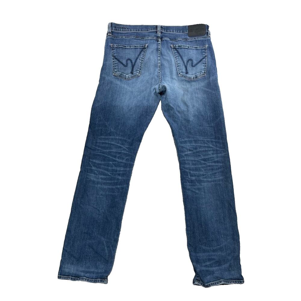 Citizens of Humanity Men Jeans Sid Size 36 x 33 Inseam Blue Straight Denim 62-1